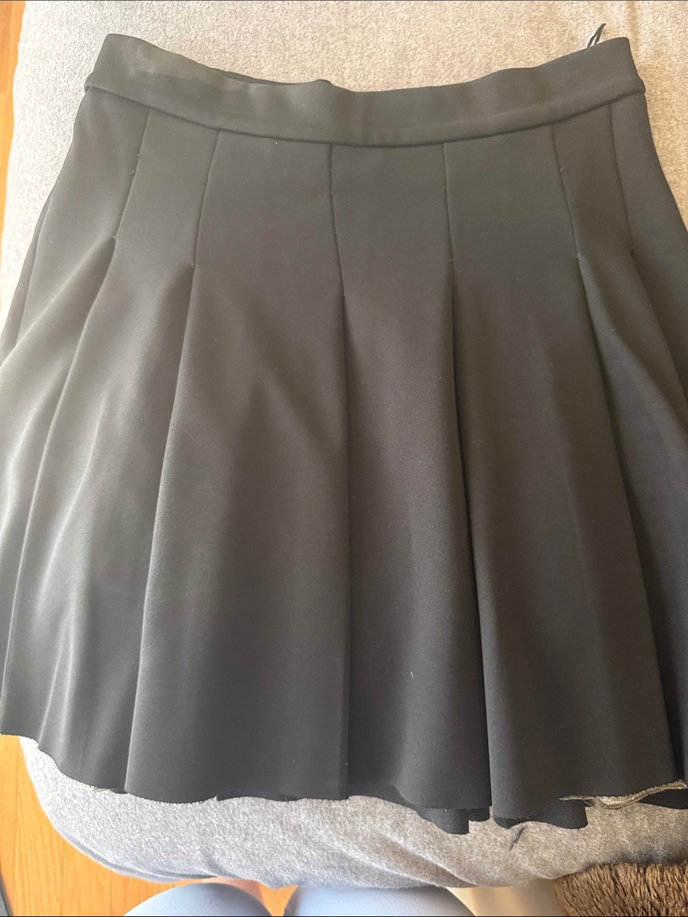 Alexander Wang Black Pleated Skirt